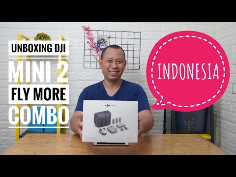 DJI Mini 2 Fly More Combo Unboxing | Indonesia