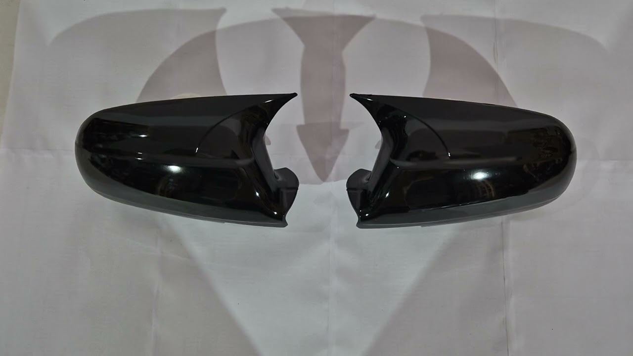Honda Civic 1995-2001 рр. Накладки на дзеркала BMW-Style (2 шт) Video 1