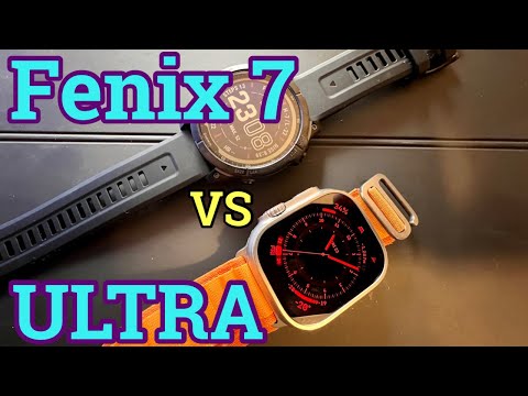 Garmin FENIX 7 VS Apple Watch ULTRA.