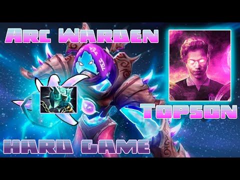 Topson - Arc Warden - Micro control master  | Hard game