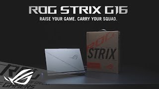 2024 ROG Strix G16 (Eclipse Gray) - Official unboxing video | ROG
