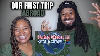 YES, FINALLY! 😂 Our First Trip Abroad: South Africa! | The Demouchets ABROAD
