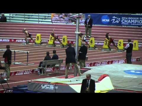 Women Pentathlon 60m Hurdles Section 1 - NCAA DI  Indoor Champs 15Mar14