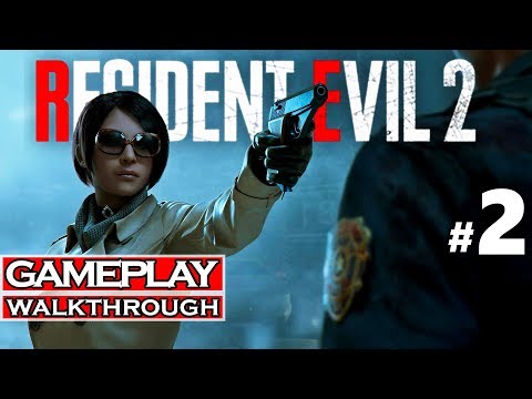 RESIDENT EVIL 2 REMAKE Gameplay Walkthrough Part 2 (Leon Story)