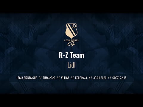Skrót spotkania R-Z Team - Lidl ( Legia Biznes Cup Zima 2020 )