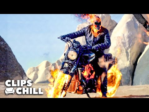 Ghost Rider Defeats Blackout And Roarke | Ghost Rider: Spirit of Vengeance