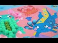 AVENIR Axolotl Kreativset Pompon-Kunst Axolotl