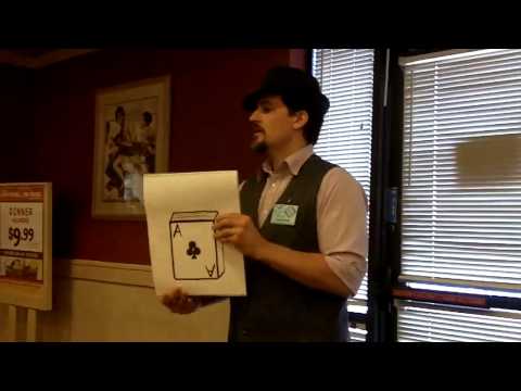 Rising card from Drawing