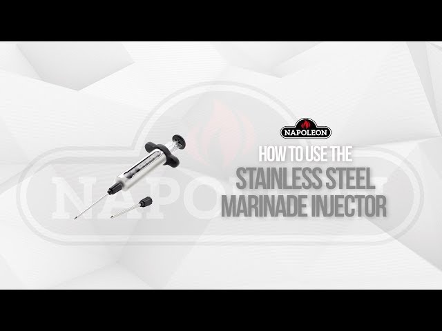 Video Teaser für How To Use The Napoleon Stainless Steel Marinade Injector