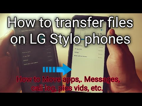 How to Transfer messages, Photos, Videos, apps to LG Stylo 5 & 6! Works with ( All LG Phones)