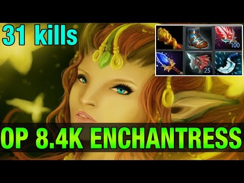 OP 8.4K ENCHANTRESS - Chessie Ranked Gameplay - Dota 2