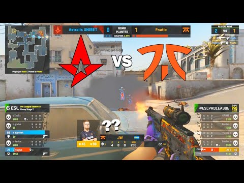 UNREAL MATCH... | Astralis vs Fnatic | ESL Pro League 2020