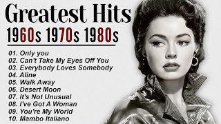 Elvis Presley, Tom Jones, Paul Anka, Engelbert, Roy Orbison🎶 Golden Oldies 50s 60s 70s Playlist