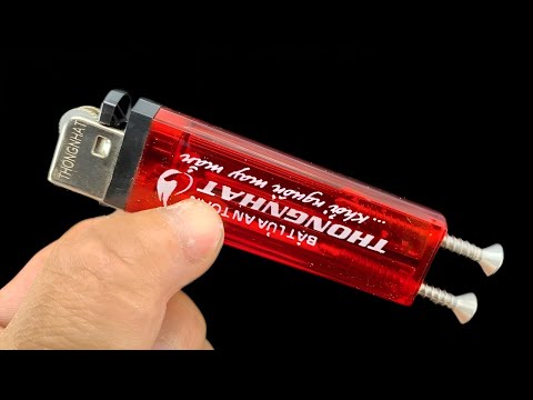 He turned an old lighter into an invention that astonishes the whole world!