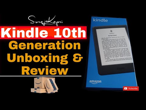 All New Kindle 10th generation - Unboxing