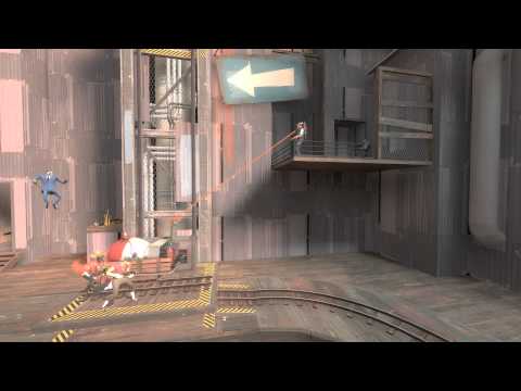 Arrow Blowback Headshot (TF2 Sniper vs Pyro)