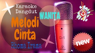 Download lagu Karaoke Dangdut Melodi CInta Rhoma Irama Nada Cewe... mp3