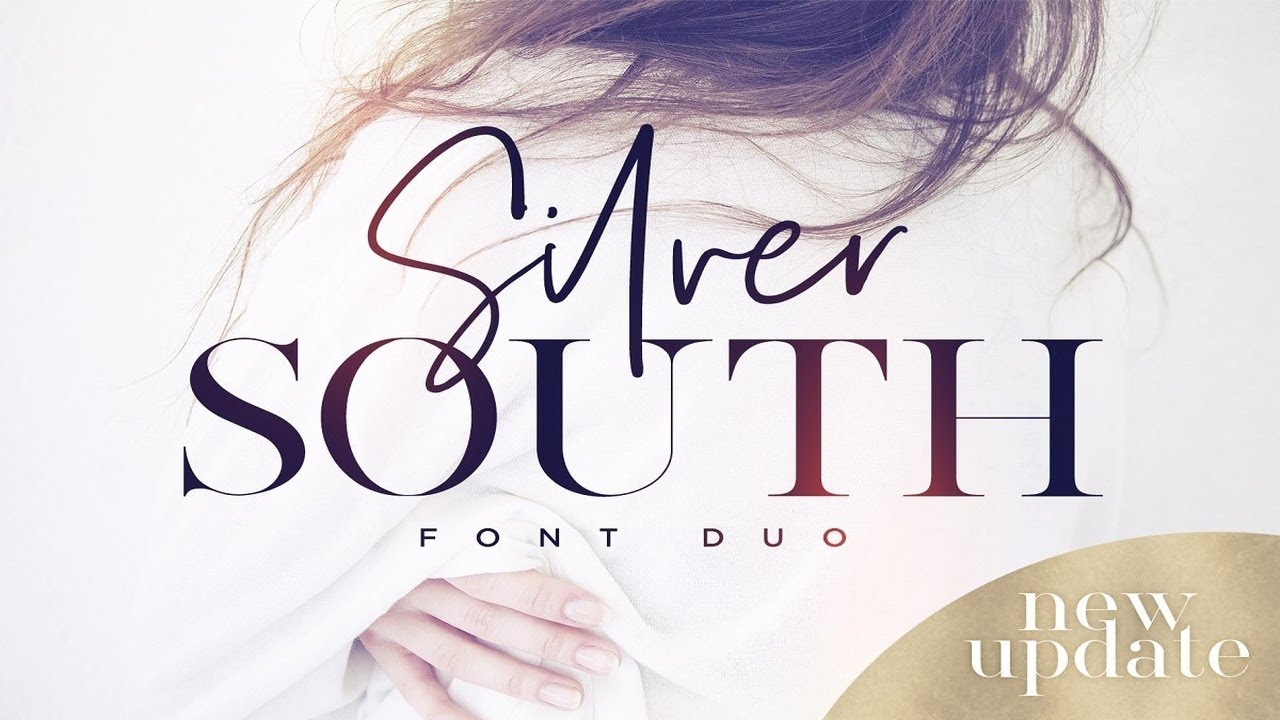 Silver South Font Duo (New Update) Font Free Download