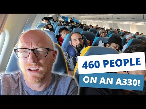 World's Most CROWDED Plane: 460 PASSENGERS!