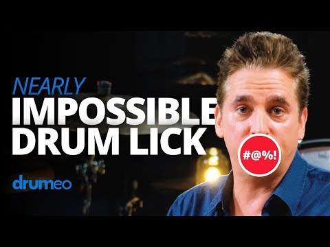 The Nearly Impossible Drum Lick - Can You Play It?