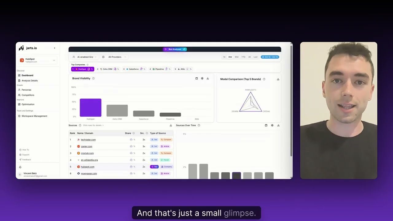 Jarts product demo preview