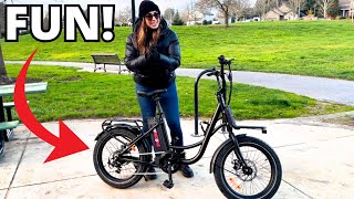 Winter Ride on the Windone E20 Electric Bike