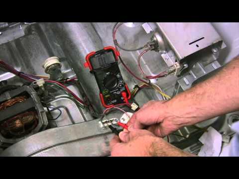Kenmore He2/He3 Dryer won't start, Checking Thermal fuse, Thermistor