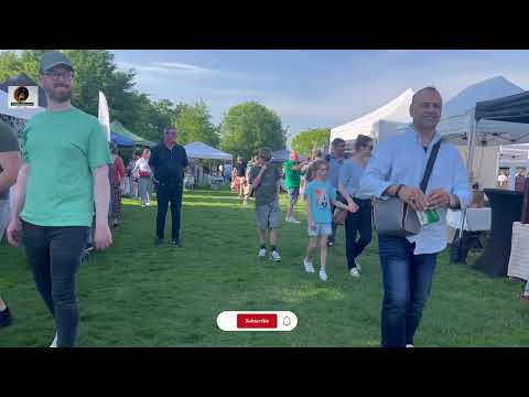 Spring festival, Happy Spring , Walk around the Lille ,Sunny day , Music &food festival, community