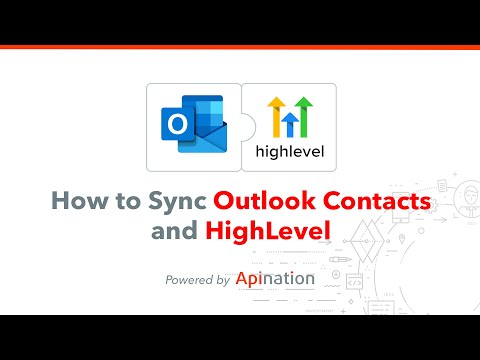 How to Sync Outlook Contacts to HighLevel - Add Leads Right From Your Outlook Inbox