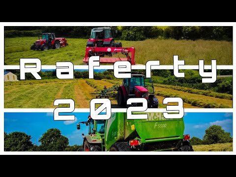 Raferty Bailing Silage 2023