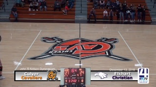 Culver Girls Varsity Basketball vs Elkhart Christian