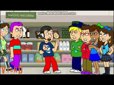 Stephane brings a soccer ball at Smart and Final/Breaks Something/Grounded