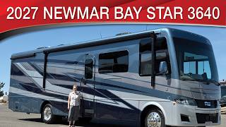 A preview image of the linked video showcasing 2027 Newmar Bay Star 3640