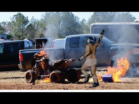ATV Fire at GNCC Race