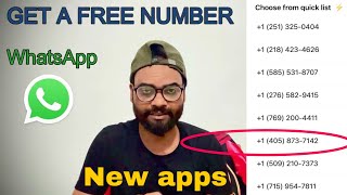 How to create WhatsApp fake account | WhatsApp fake id kaise banaye | get free numbers for WhatsApp