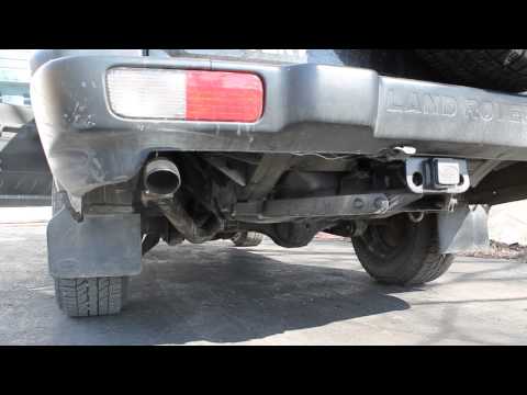 2003 Land Rover Discovery 2 Magnaflow Catalytic Converters, Stock Muffler, Resonator Delete