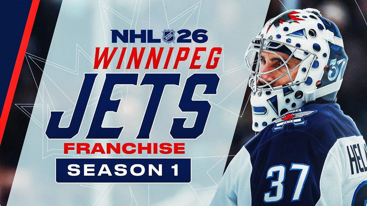 NHL 26: WINNIPEG JETS FRANCHISE MODE - SEASON 1