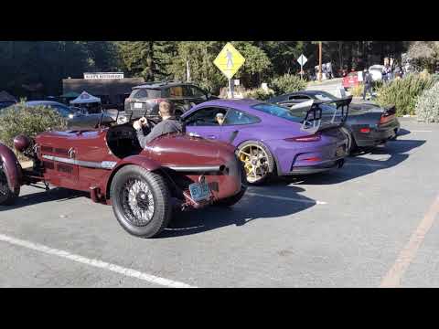 1932 Alfa Romeo 8c Monza at Alice's Restaurant, Woodside California
