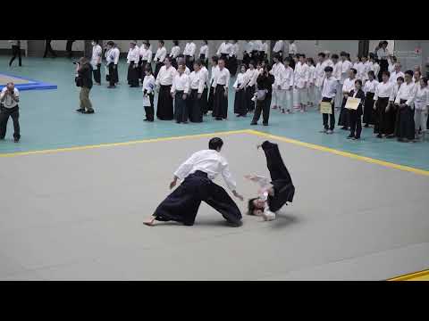 Toshio Suzuki Shihan - 61st All Japan Aikido Demonstration at the Nippon Budokan
