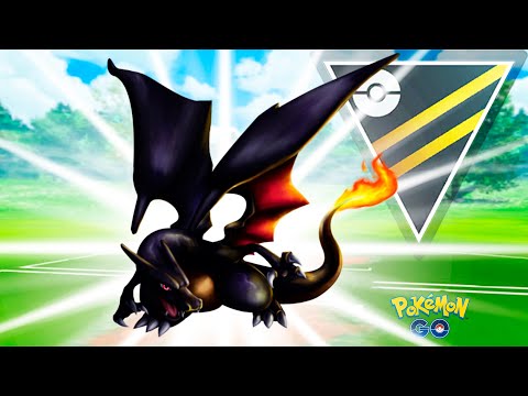 CHARIZARD SHINY COM DUPLO LEGACY É SURREAL  NA ULTRA LEAGUE - POKÉMON GO BATTLE LEAGUE SEASON 7