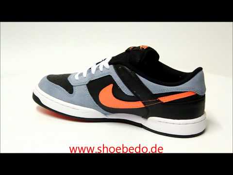 Nike Sneaker Renzo 2 Blue Grey TTL Orange-Blck-Wht