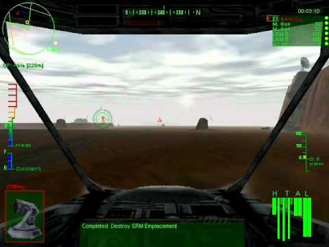Lets Play MechWarrior 3: Operation 1, Mission 1