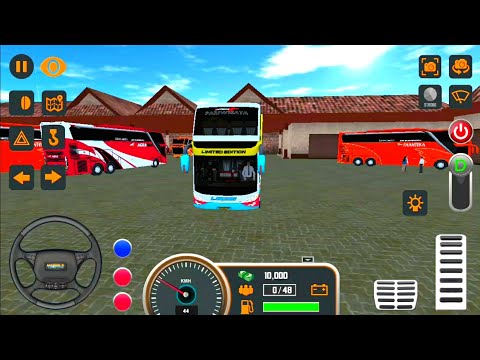 Mobile Bus Simulator || Bus Gameplay || Android Gameplay || Tiger Gameplay