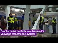 Handhavers massaal op de been op Arnhem Centraal