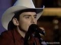 Brad Paisley - He Didn't Have To Be - Live (1999)