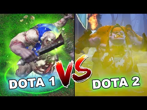 Dota 2 VS Dota 1 EVOLUTION AFTER 17 YEARS! (2003 - 2020)