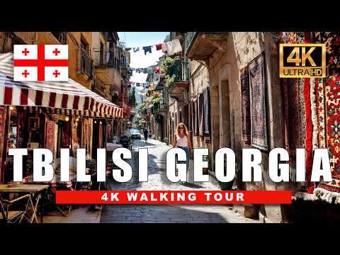 🇬🇪 Tbilisi, Georgia 4K Walking Tour | Exploring the Most Beautiful City in the Caucasus