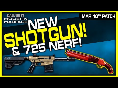 New Shotgun, 725 Nerf, Crossbow Buff & More! (Modern Warfare 1.17 Patch)