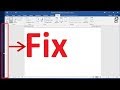 Vertical Ruler Not Working In Word Fix