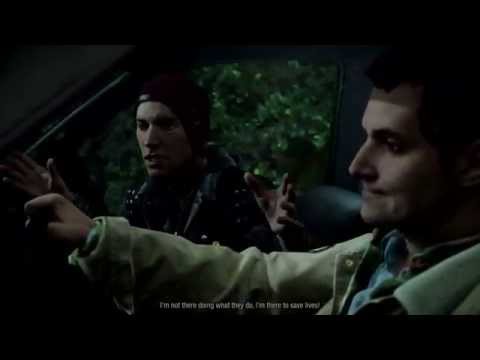 inFAMOUS Second Son: Reggie & Delsin Moment (Gameplay)